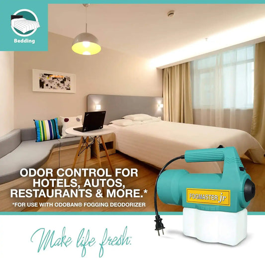 OdoBan Fogmaster Jr. Electric Handheld Fogger and Liquid Air Freshener, 1 Gallon, Lavender Scent